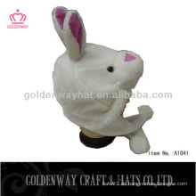 Kaninchen Stil Mädchen Hut mit Ohrenklappen und pom